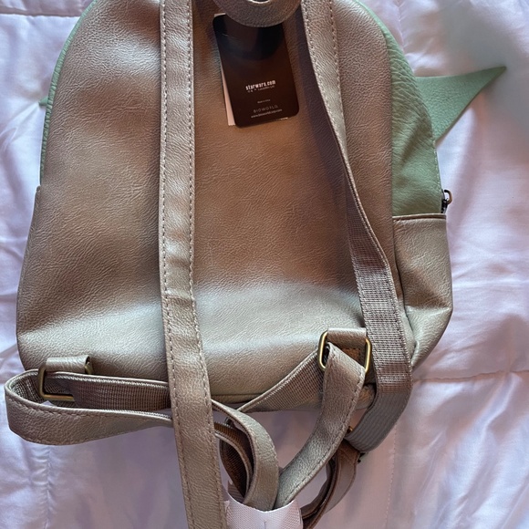 NWT Disney Star Wars Mini Grogu Backpack - Picture 3 of 3